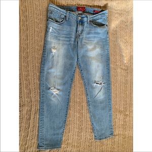 Lucky Brand Distressed Sienna Cigarette Jeans